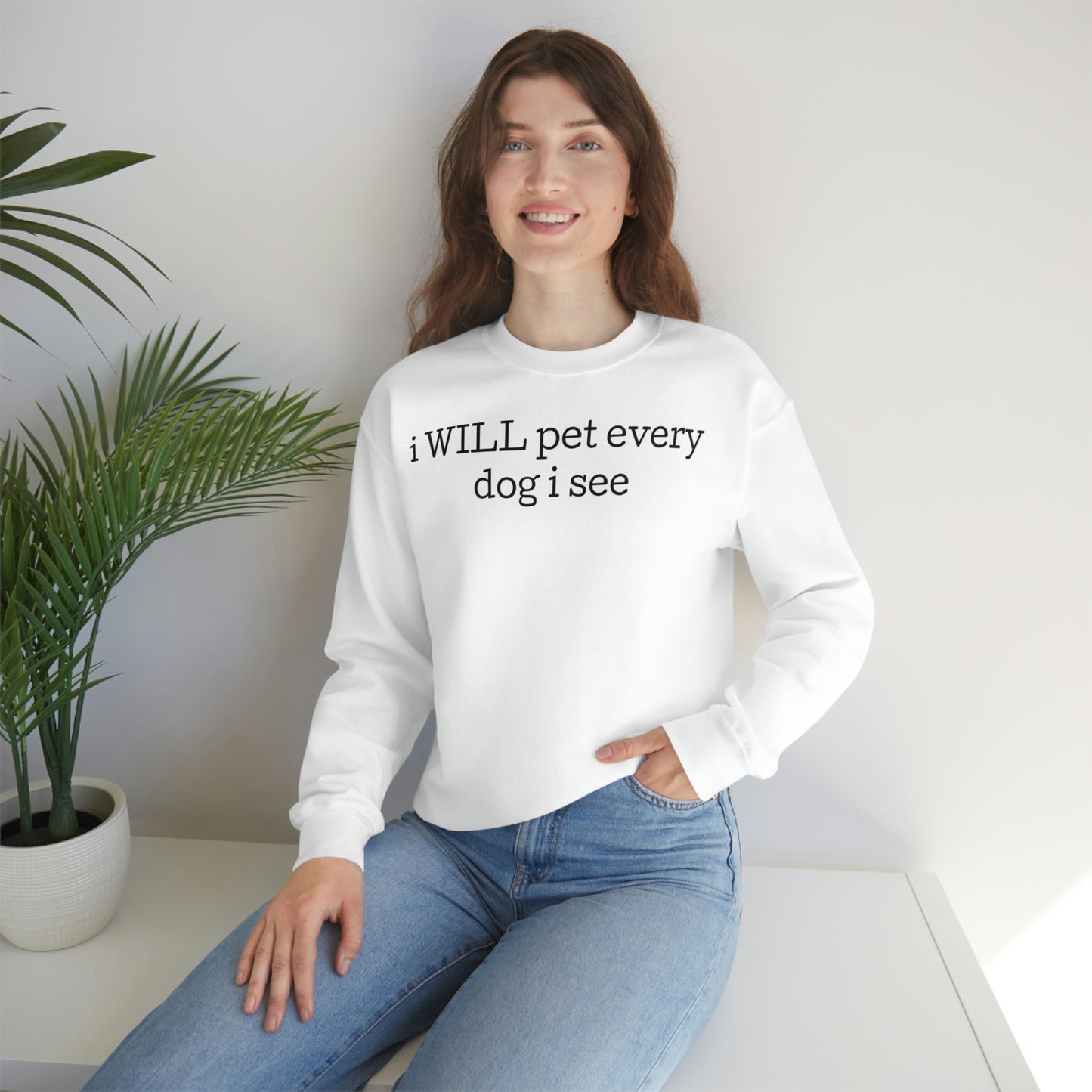 pet EVERY dog crewneck