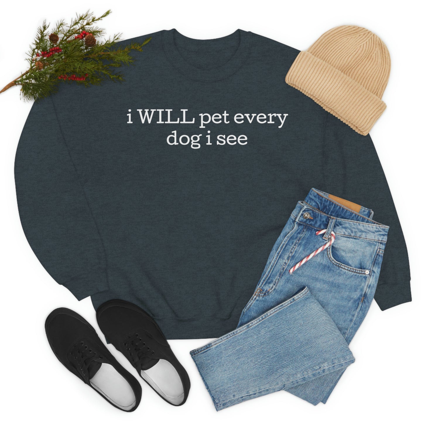 pet EVERY dog crewneck