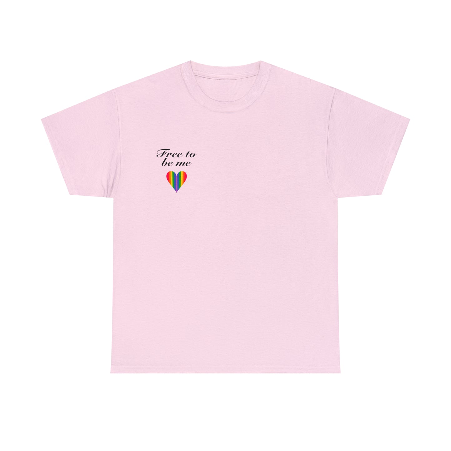 free to be me pride cotton tee