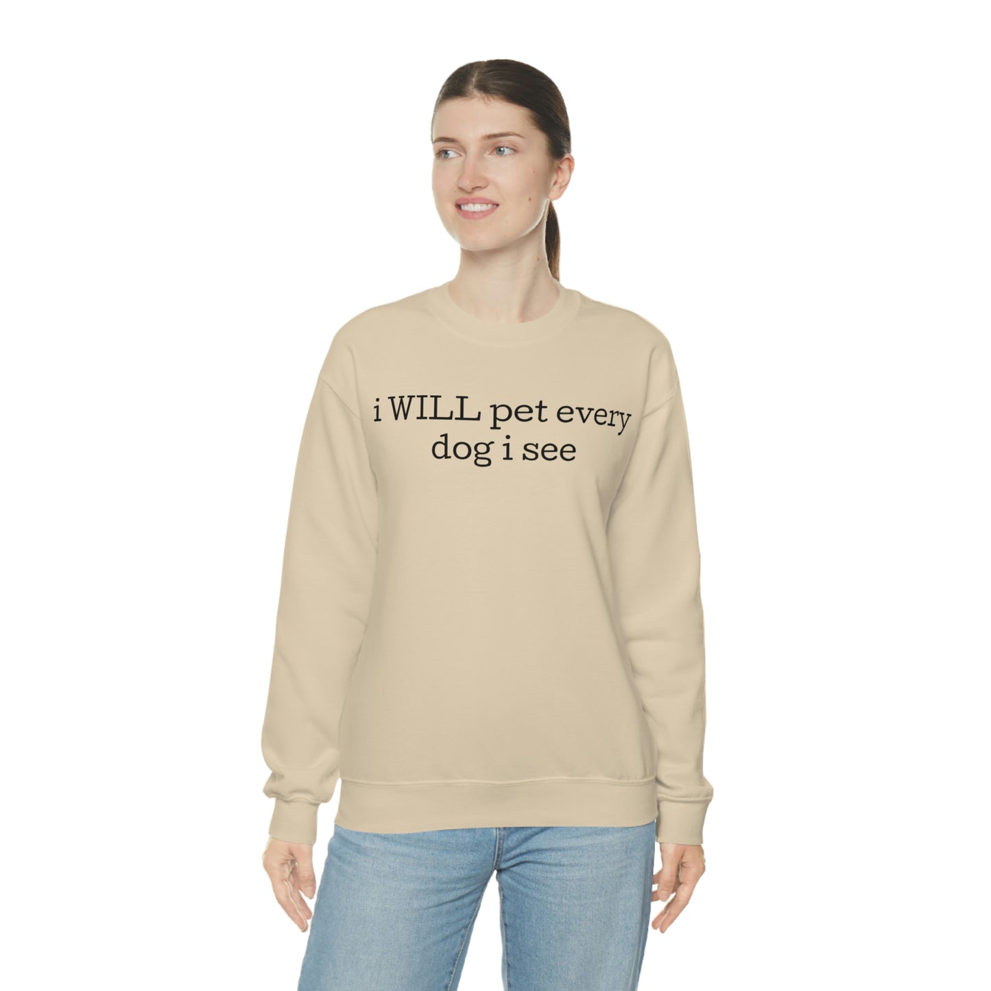 pet EVERY dog crewneck