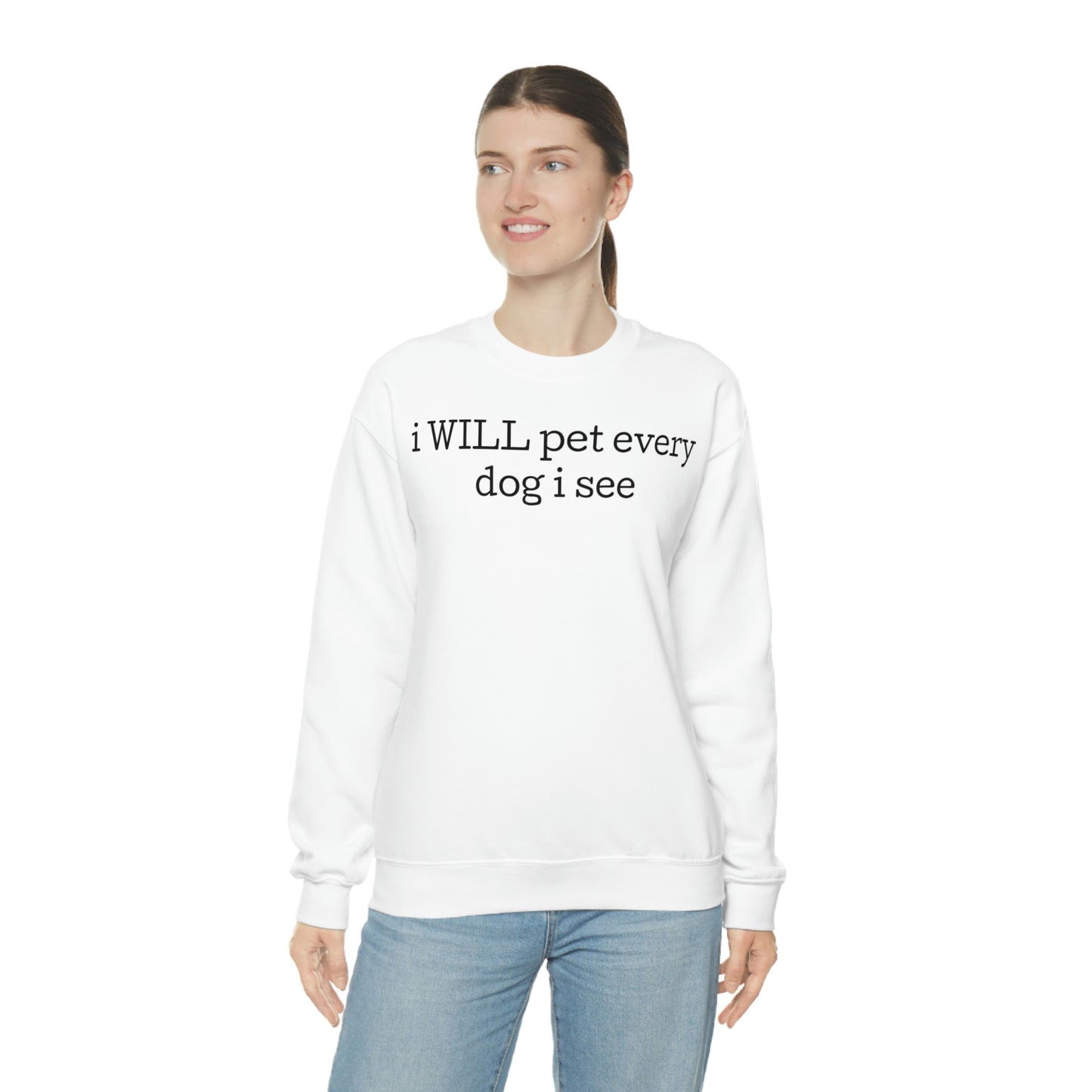 pet EVERY dog crewneck