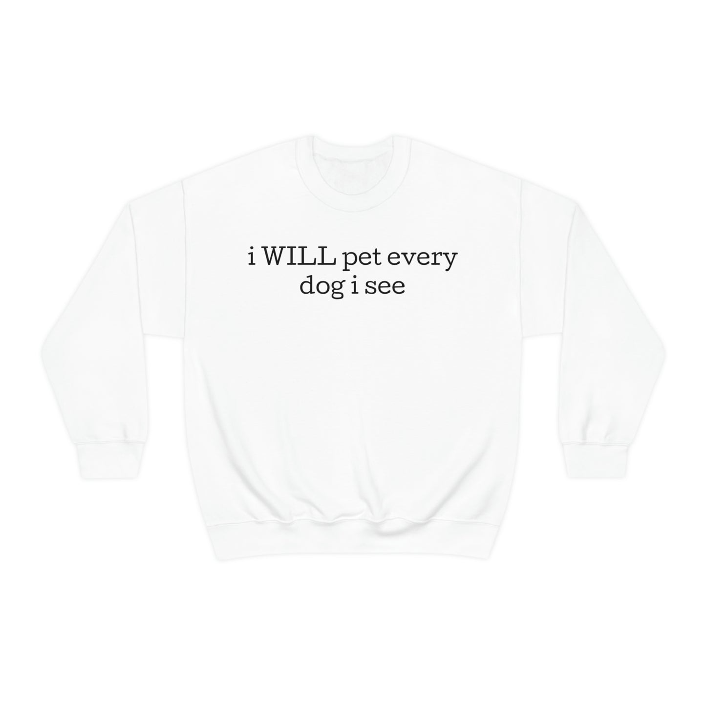 pet EVERY dog crewneck